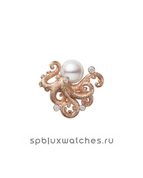 Брошь Mikimoto Praise to the Sea Brooch PB-20196I