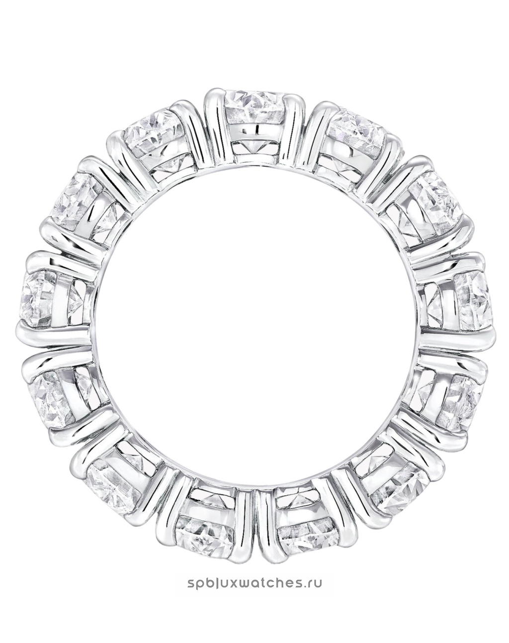 Обручальное кольцо Graff Classic Graff Claw Set Oval Diamond Eternity Ring RGET053