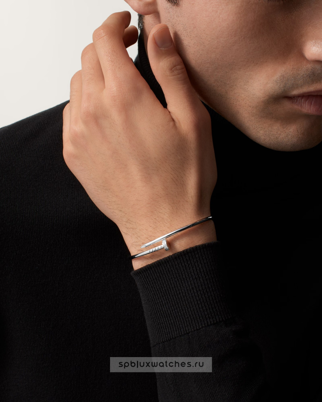 Браслет Cartier Juste un Clou Diamonds Bracelet Small Model B6084017