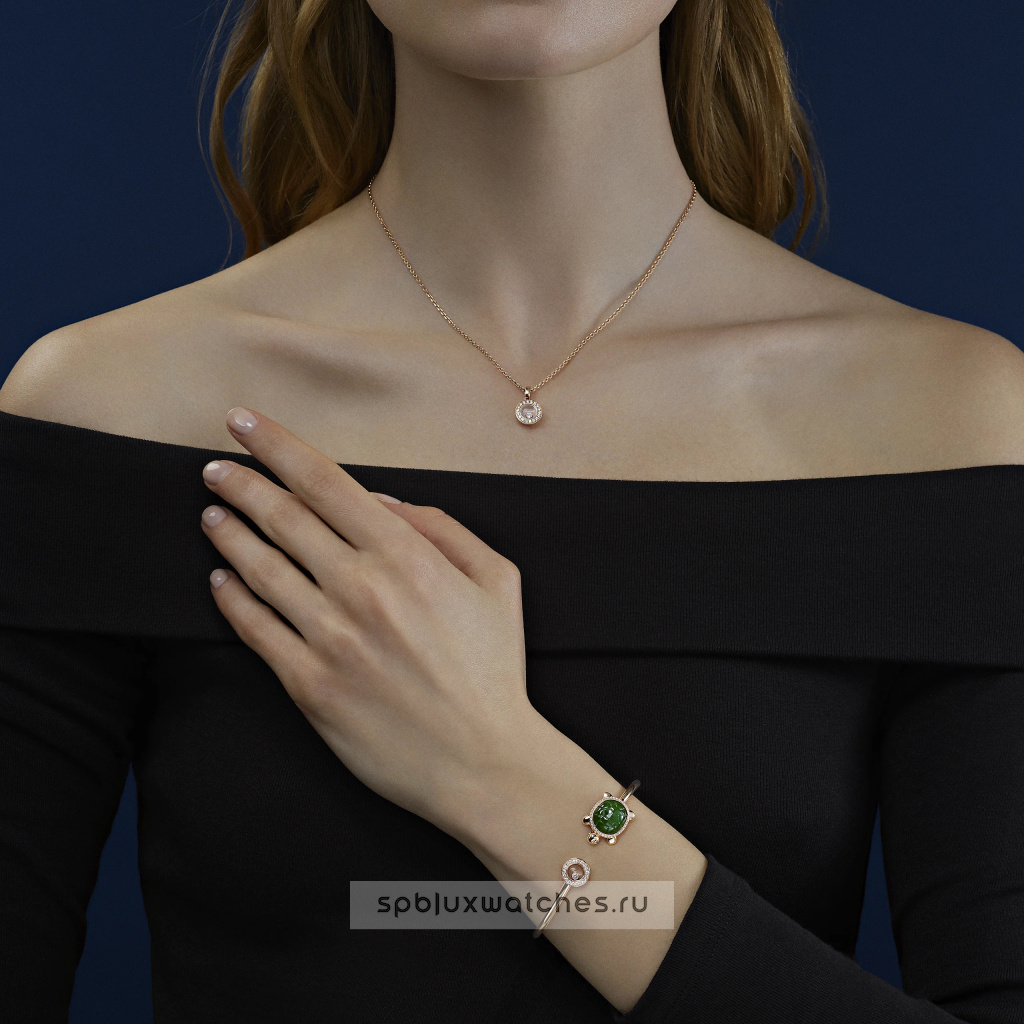 Браслет Chopard Happy Diamonds Turtle Bangle 85A687-5200