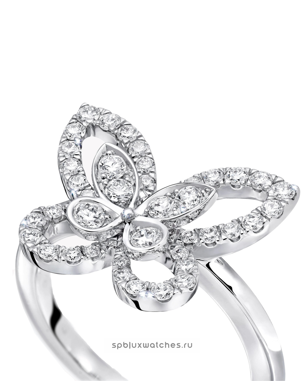 Кольцо Graff Butterfly Silhouette Diamond Mini Ring RGR769