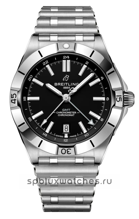 Breitling Chronomat Automatic GMT 40 mm NFL Las Vegas Raiders Edition A32398B91B1A1