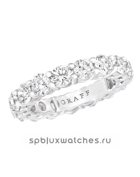 Обручальное кольцо Graff Classic Graff Shared Claw Round Diamond Wedding Band RGET125
