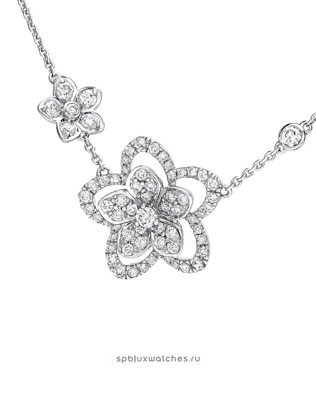 Подвеска Graff Wild Flower Double Diamond Pendant RGP790