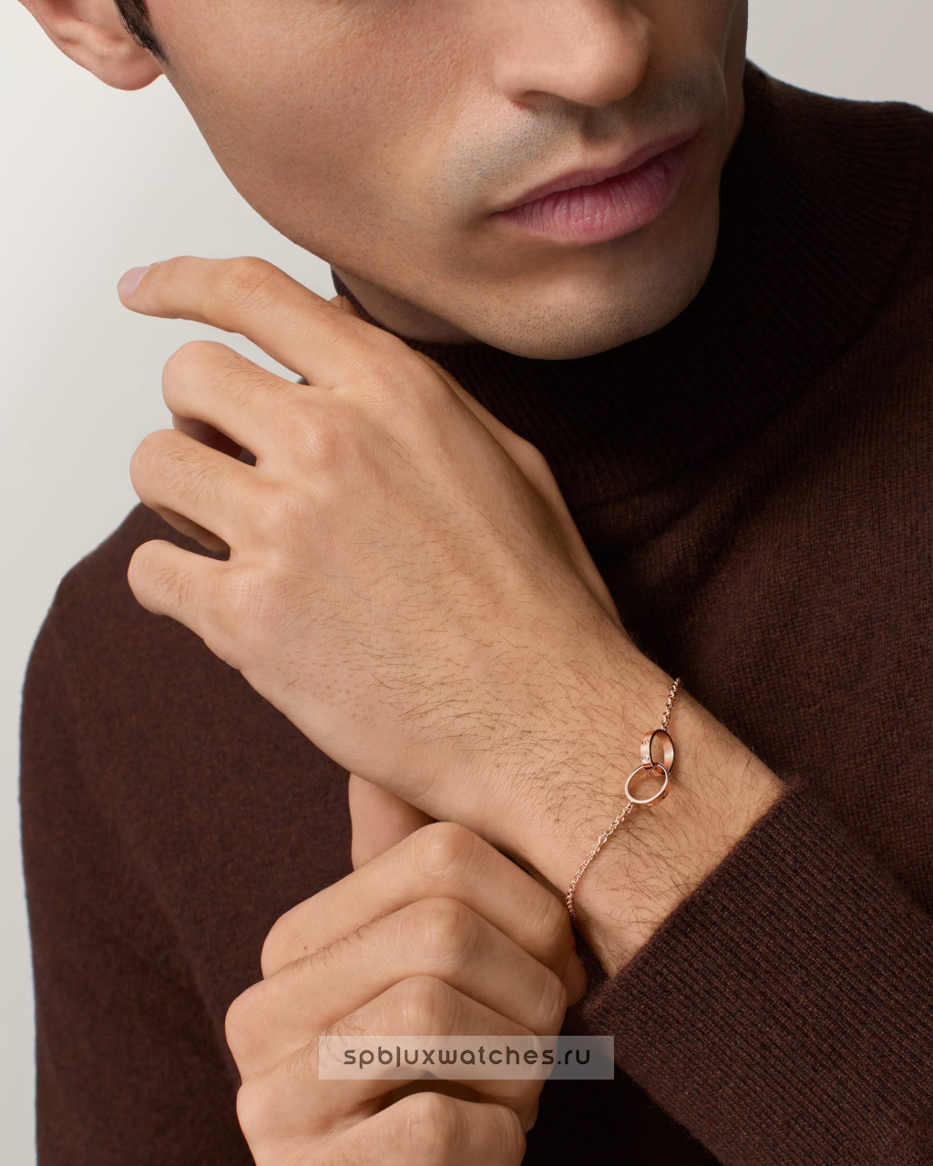 Браслет Cartier Love Bracelet On Chain B6091100