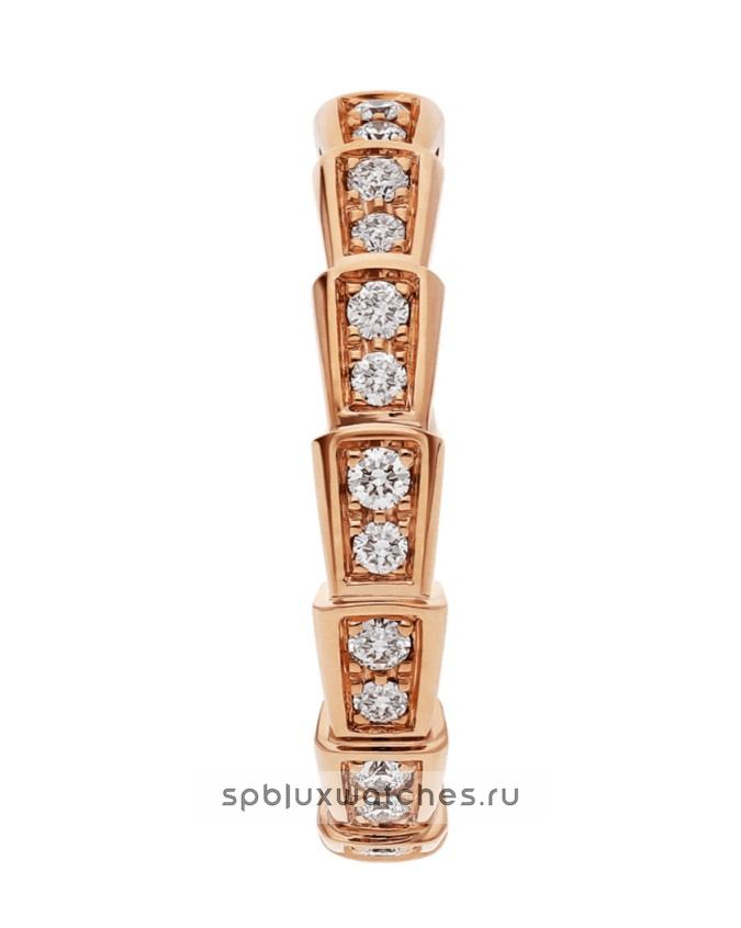 Обручальное кольцо Bvlgari Serpenti Viper Wedding Band Ring 349701
