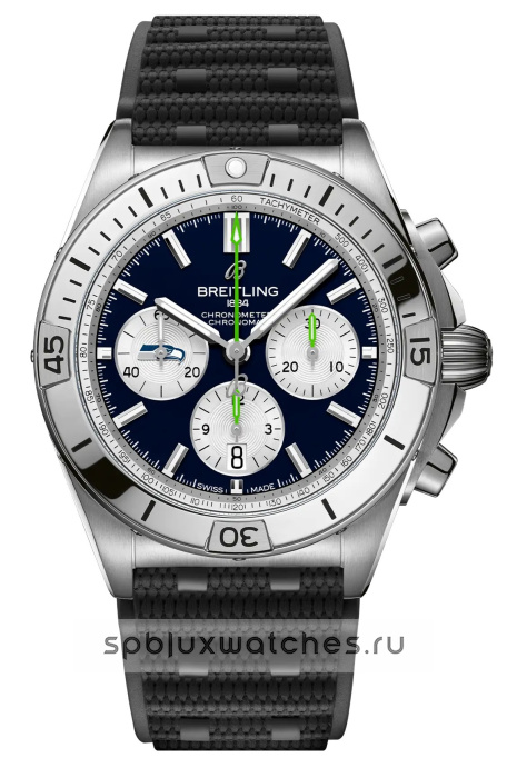 Breitling Chronomat B01 42 mm NFL Seattle Seahawks Edition AB01342B1C4S1