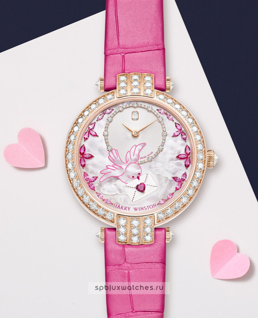 Harry Winston Premier Valentine's Day Automatic 36 mm PRNAHM36RR037
