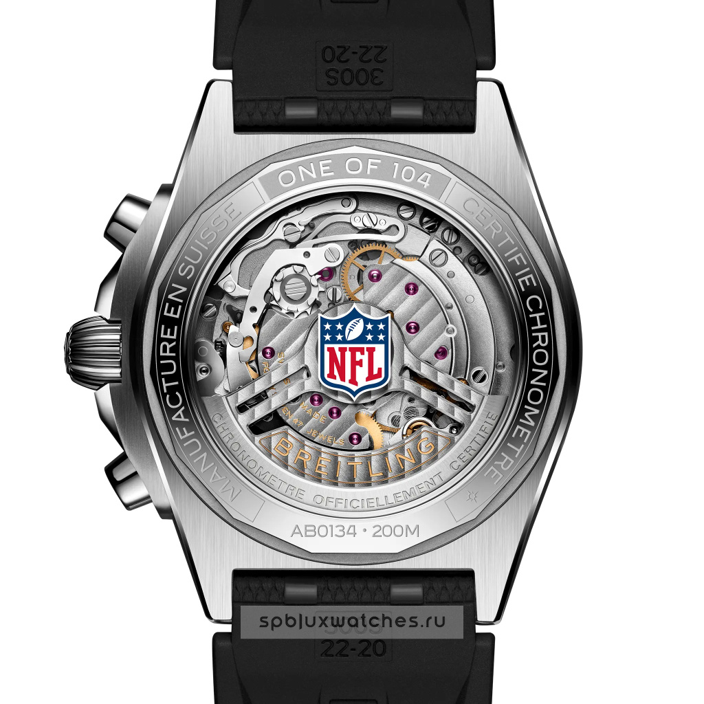 Breitling Chronomat B01 42 mm NFL Baltimore Ravens Edition AB01342B1K2S1