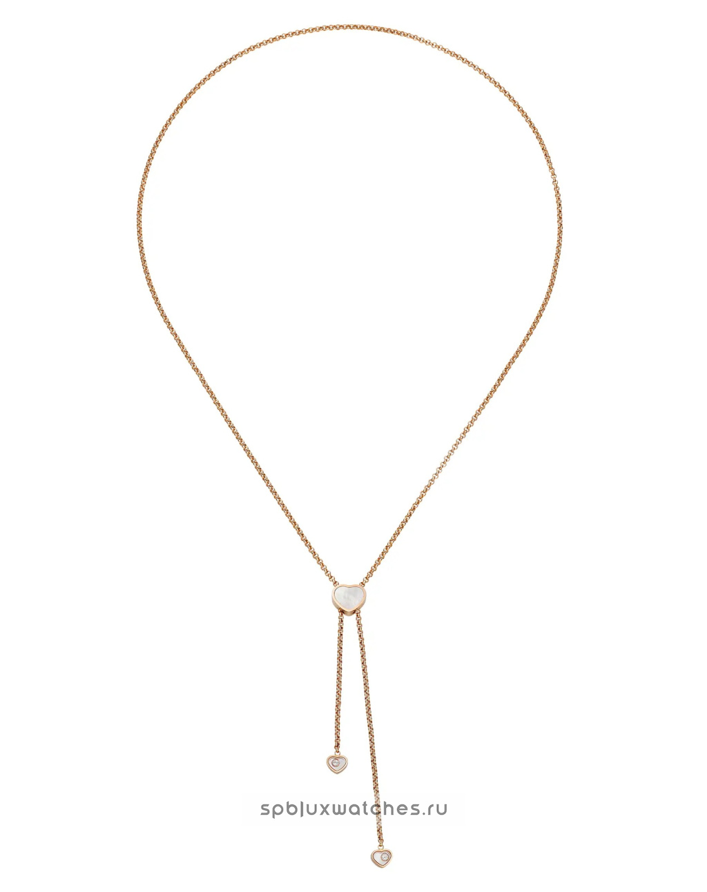 Колье Chopard My Happy Hearts Tie Necklace 81A148-5301
