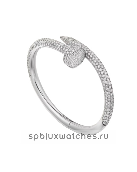 Браслет Cartier Juste un Clou Half-Paved Bracelet Large Model N6721817
