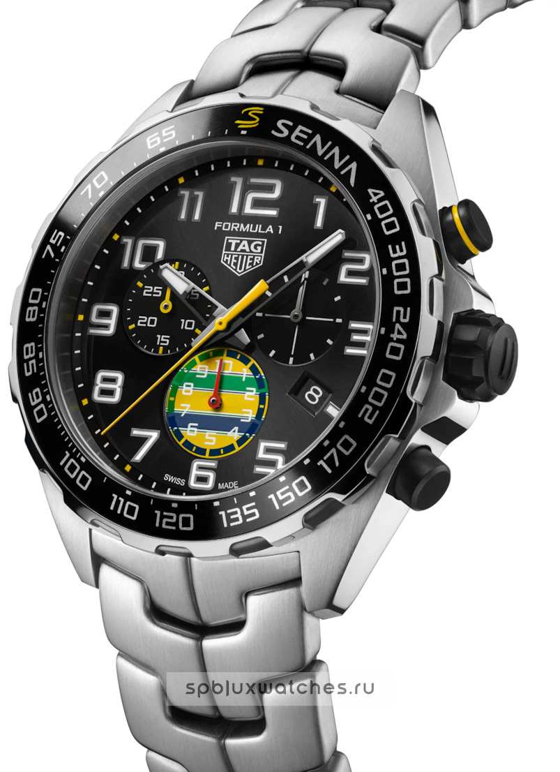 TAG Heuer Formula 1 Chronograph x Senna 43 mm CAZ101AX.BA0637