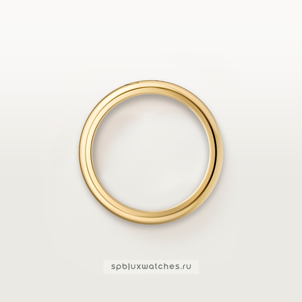 Кольцо Cartier C de Cartier Wedding Band, 4 mm Width B4246900
