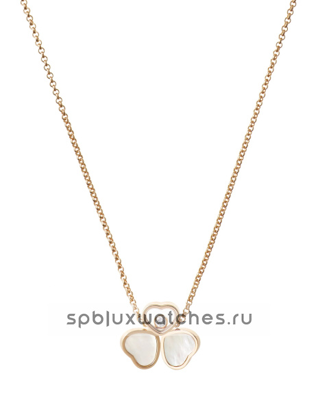 Колье Chopard Happy Hearts Wings Necklace 81A083-5311