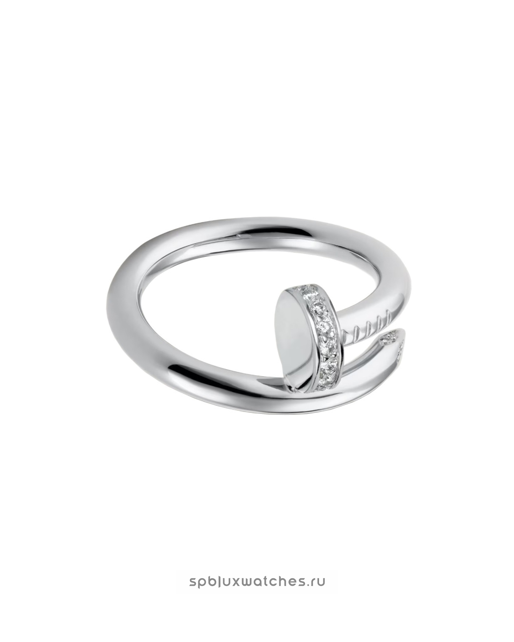 Кольцо Cartier Juste un Clou Diamonds Ring Classic Model B4092700