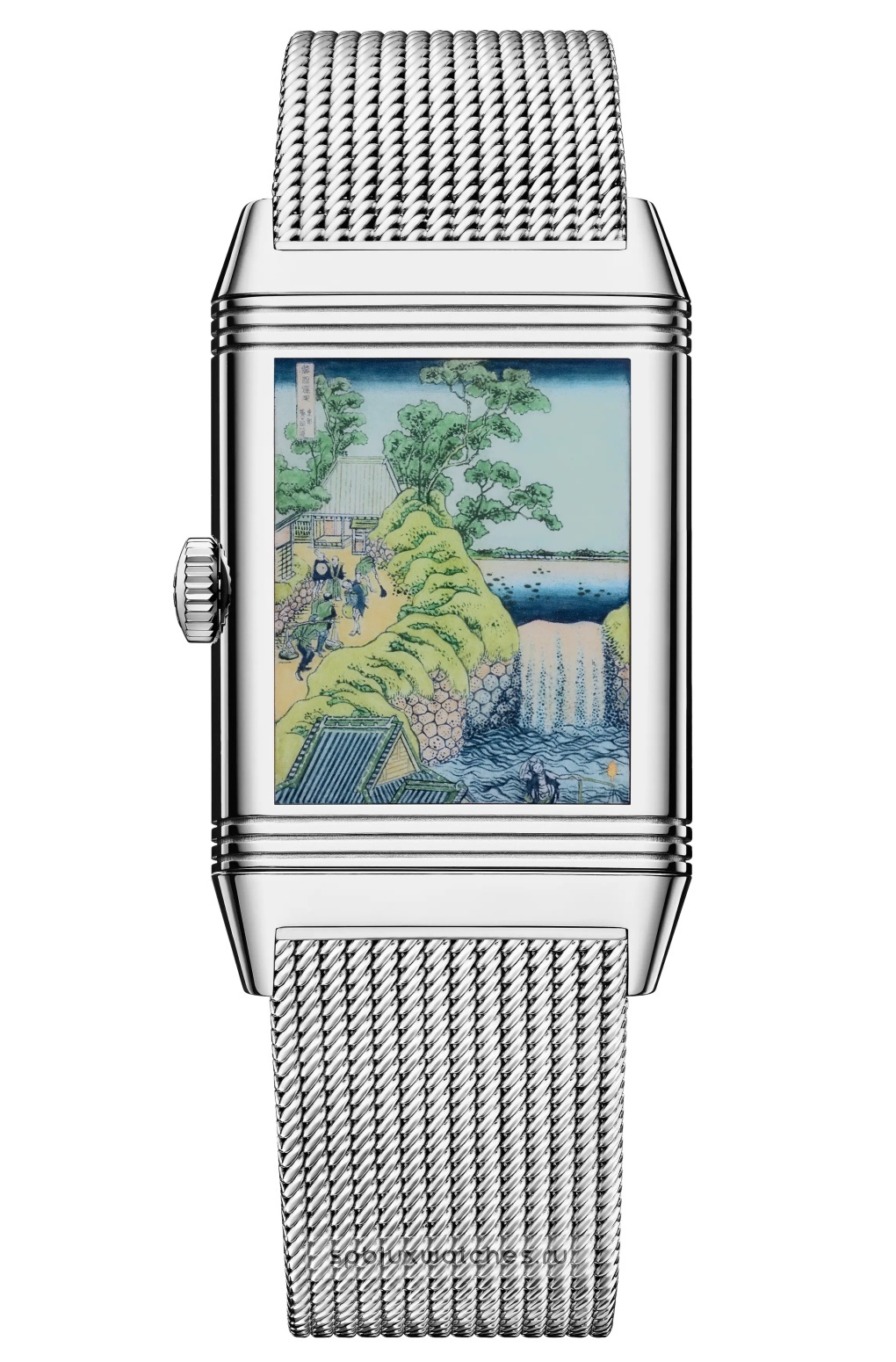 Jaeger-LeCoultre Reverso Tribute Enamel Hokusai The Falls at Aoigaoka 45.6 x 27.4 mm Q39331T9