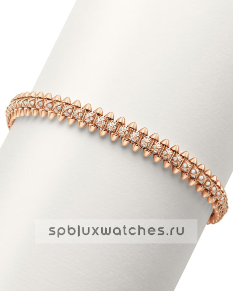 Браслет Cartier Clash de Cartier Flexible Paved Bracelet Small Model N6728517