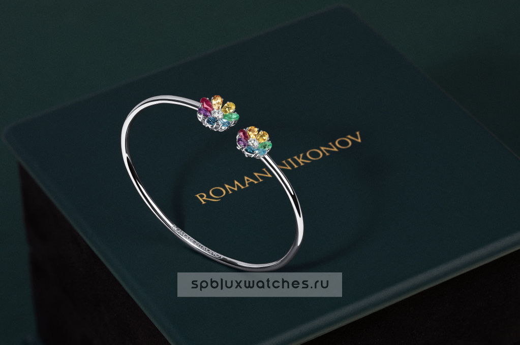 Пусеты Roman Nikonov “Цветик-семицветик” RN050081