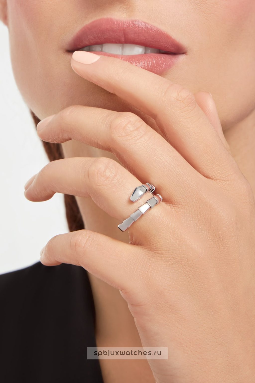 Кольцо Bvlgari Serpenti Viper One-Coil Ring 358648