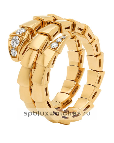 Кольцо Bvlgari Serpenti Viper Two-Coil Ring 357870