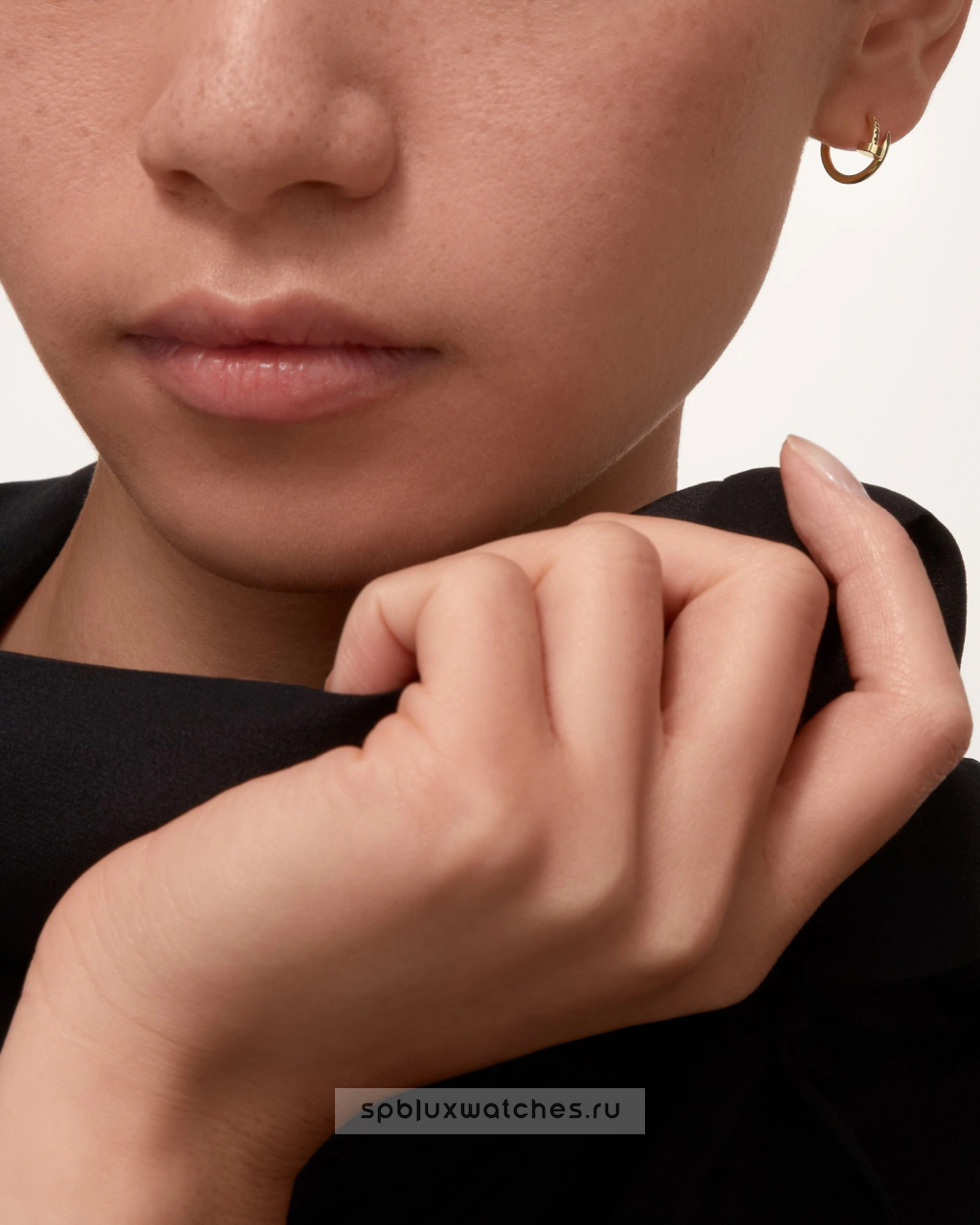 Серьга Cartier Juste un Clou Single Hoop Earring Mini Model B8301446