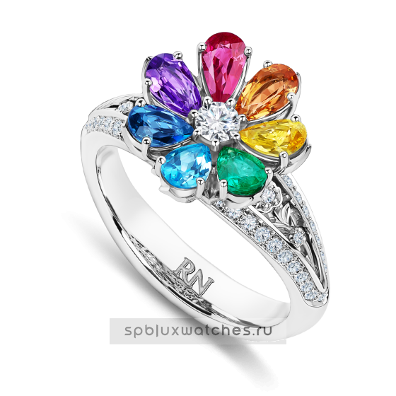 Кольцо Roman Nikonov “Цветик-семицветик, лети!” RN060501