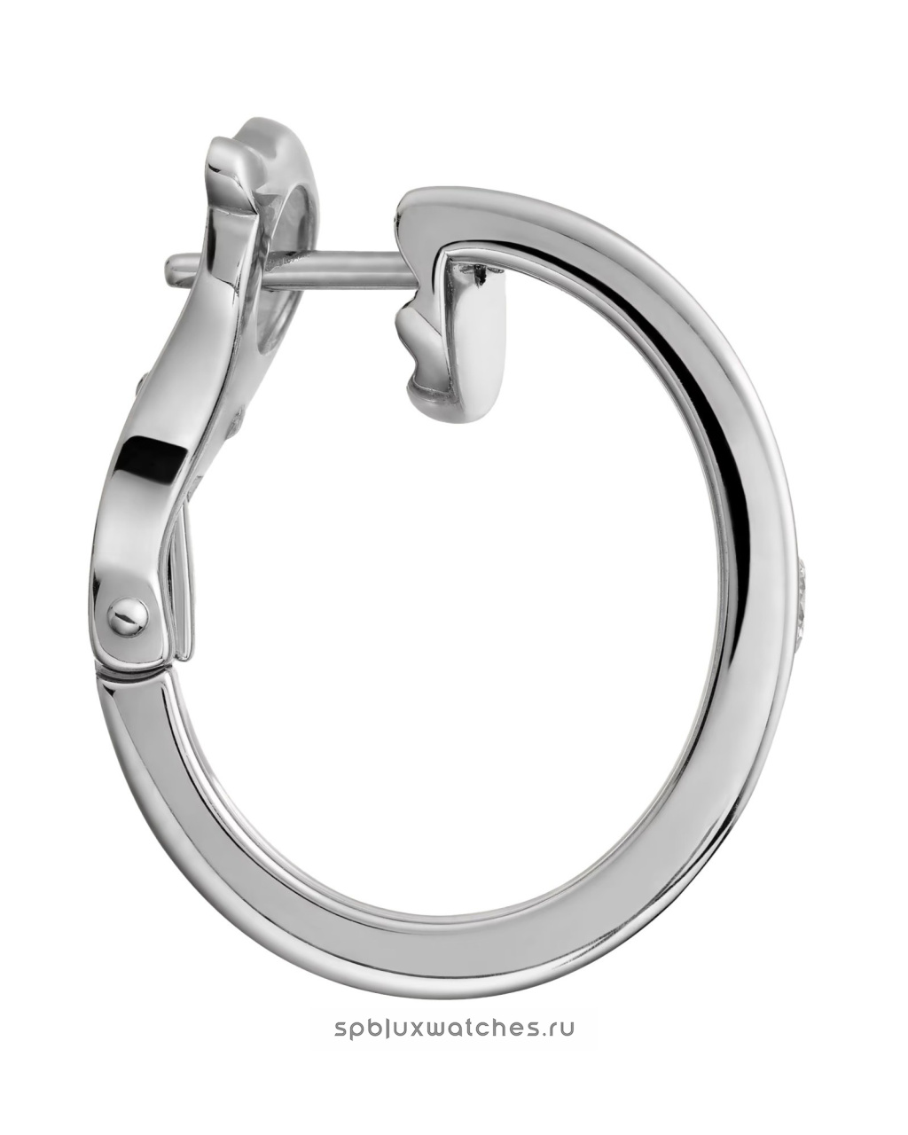 Серьги Cartier Love Hoop Earrings 2 Diamonds Classic Model B8022800