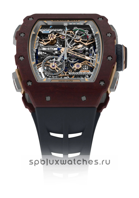 Richard Mille RM 41-01 Tourbillon Flyback Chronograph Soccer Red Carmin Basalt TPT