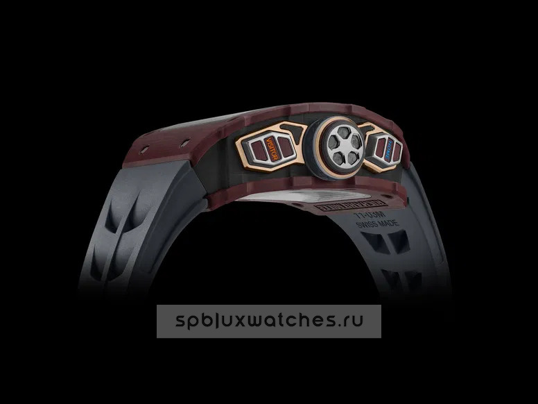 Richard Mille RM 41-01 Tourbillon Flyback Chronograph Soccer Red Carmin Basalt TPT