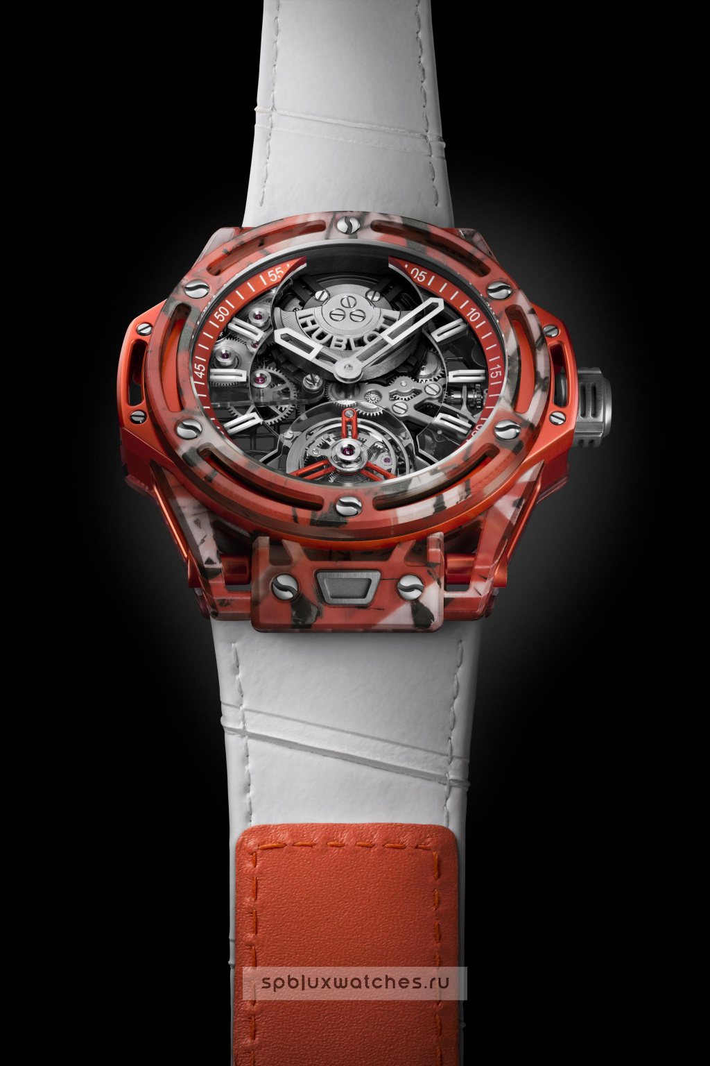 Hublot Big Bang Tourbillon Novak Djokovic Goat Edition Orange 44 mm 429.QKO.0120.NR.DJO26