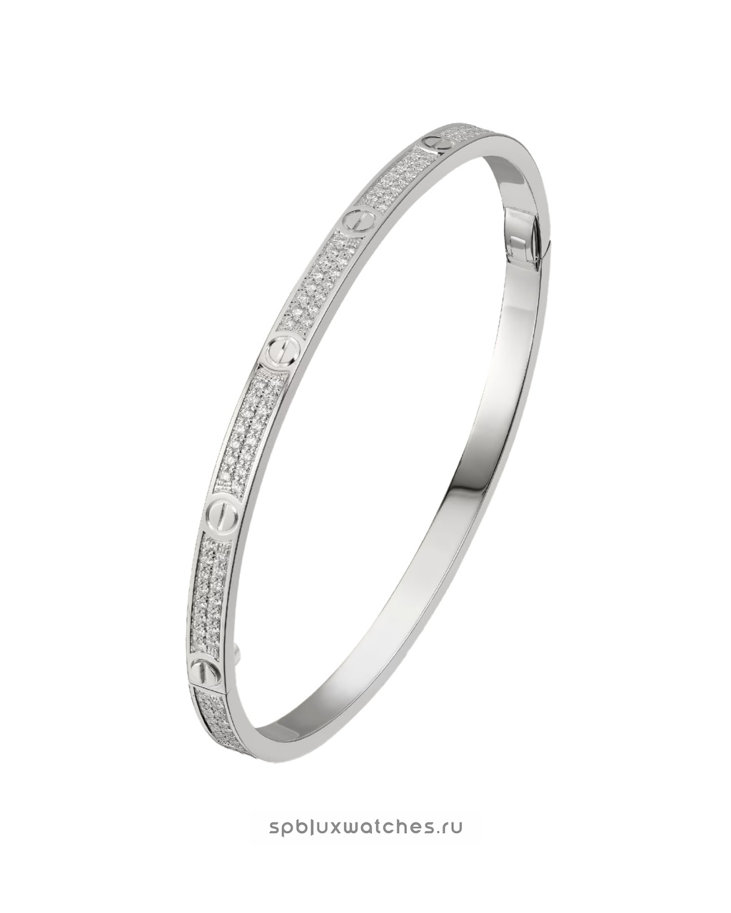 Браслет Cartier Love Bracelet Paved Small Model N6710817