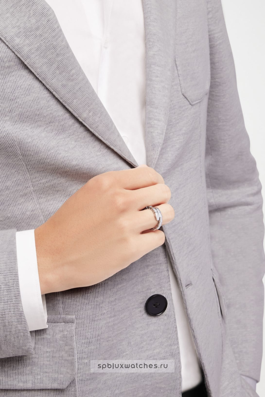 Кольцо Bvlgari Serpenti Viper One-Coil Ring 358648