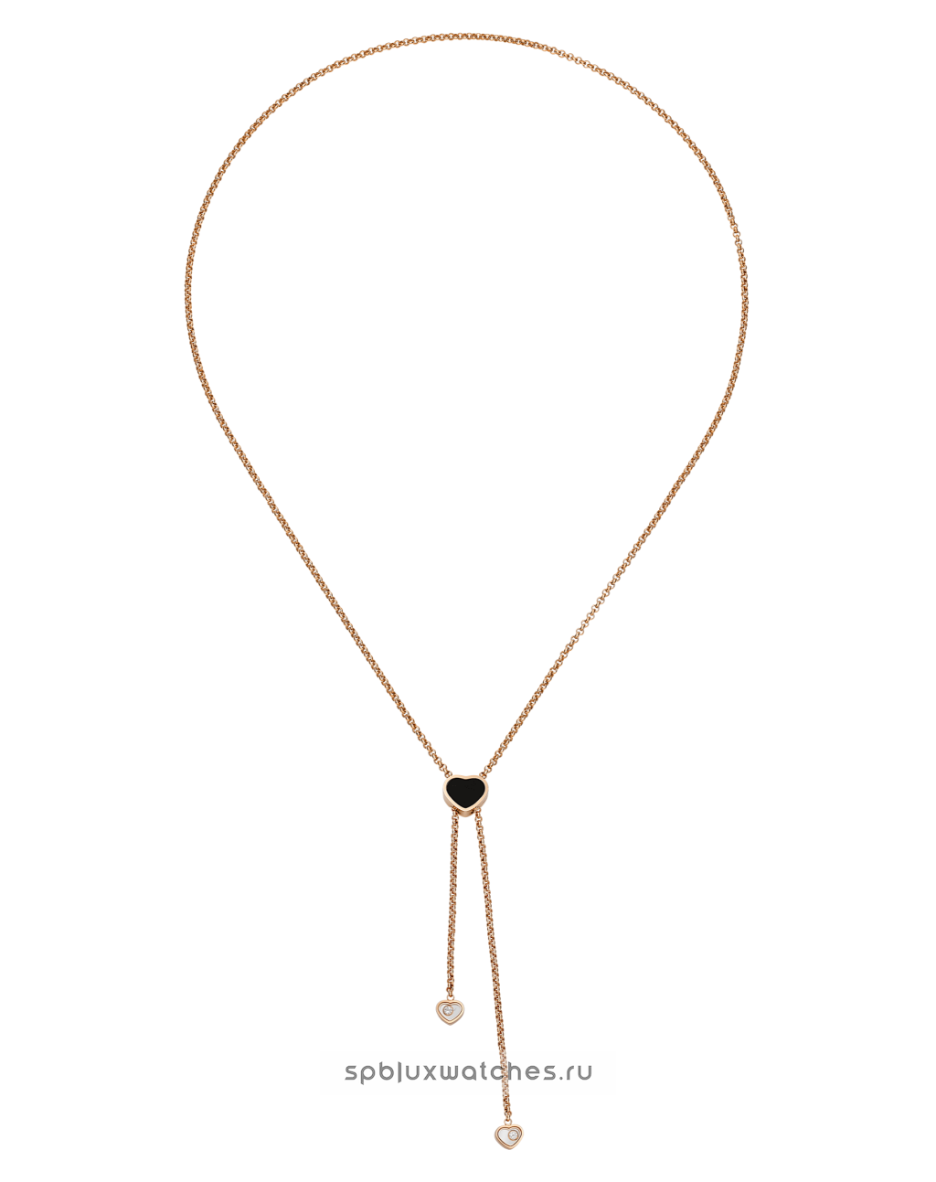 Колье Chopard My Happy Hearts Tie Necklace 81A148-5201