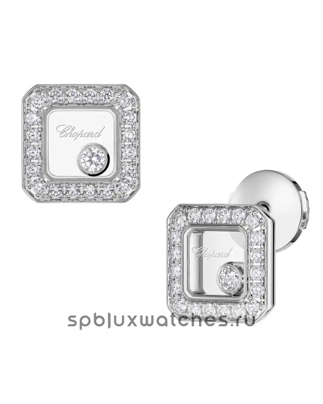 Серьги Chopard Happy Diamonds Icons Earrings 83A114-1201