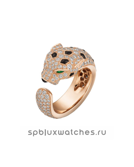 Кольцо Cartier Panthere de Cartier Paved Ring Medium Model N4804900