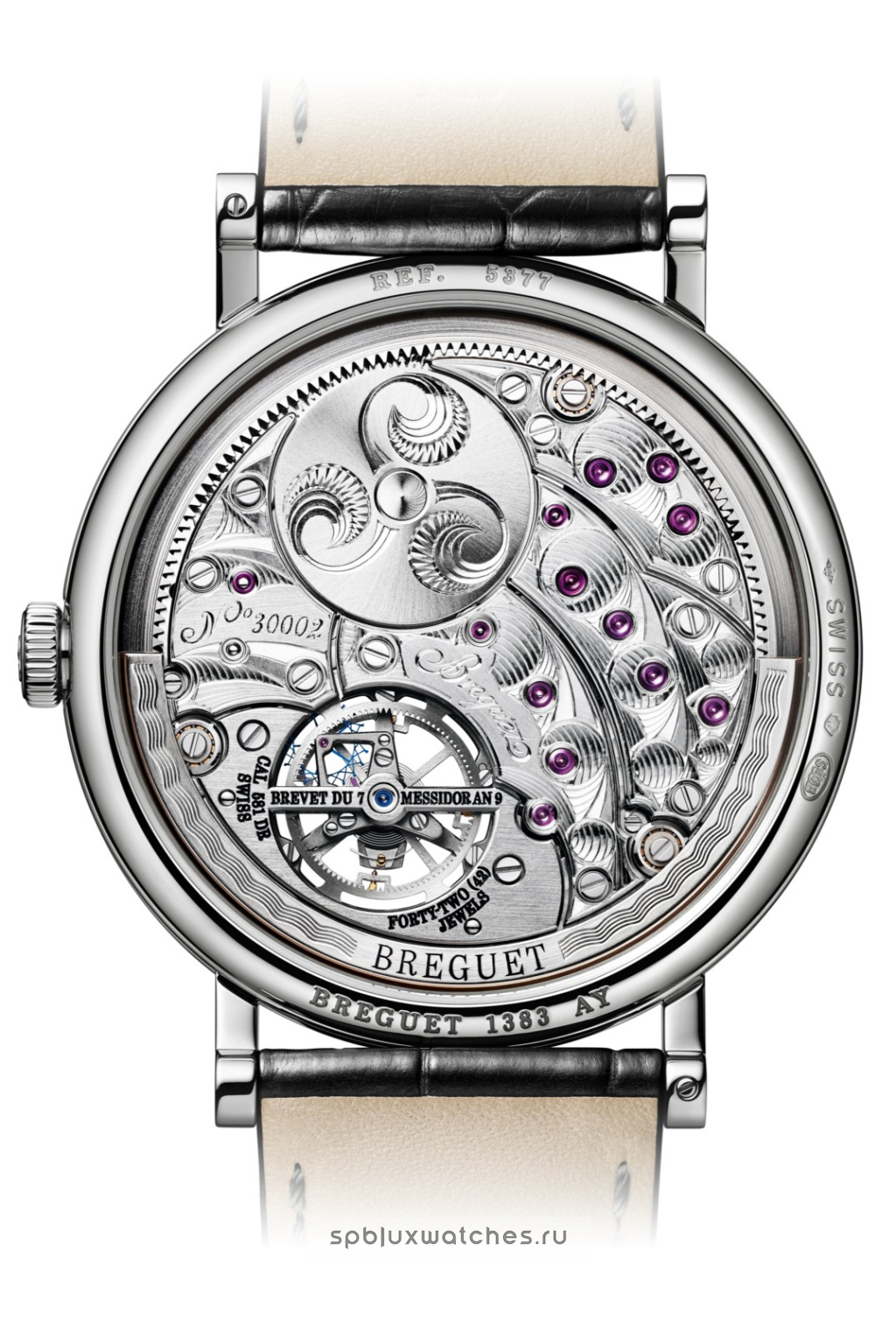 Breguet Classique Tourbillon Extra-Plat 5377 41 mm 5377PT/12/9WU