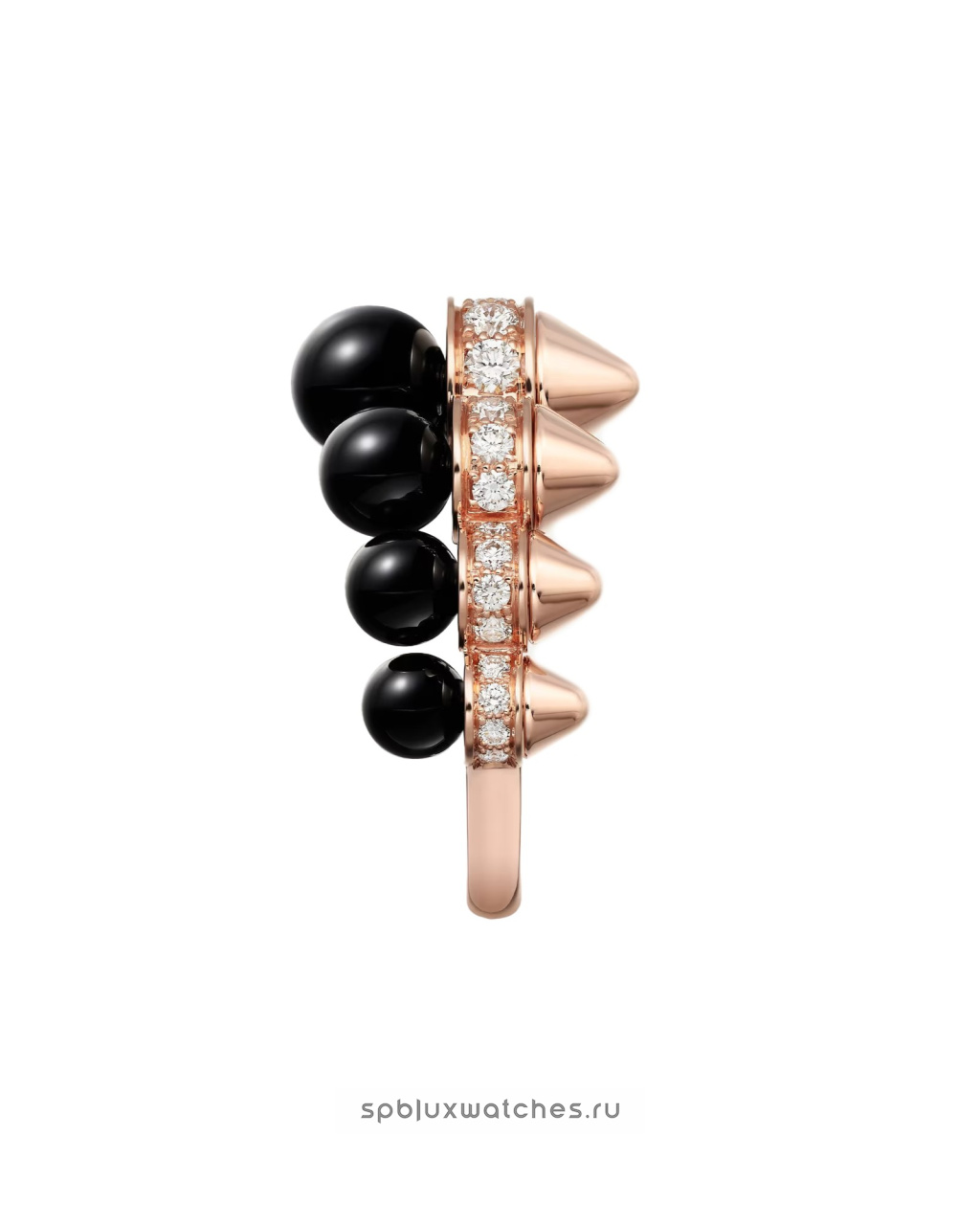 Кольцо Cartier Clash de Cartier Onyx Diamonds Ring Extra-Large Model N4793900