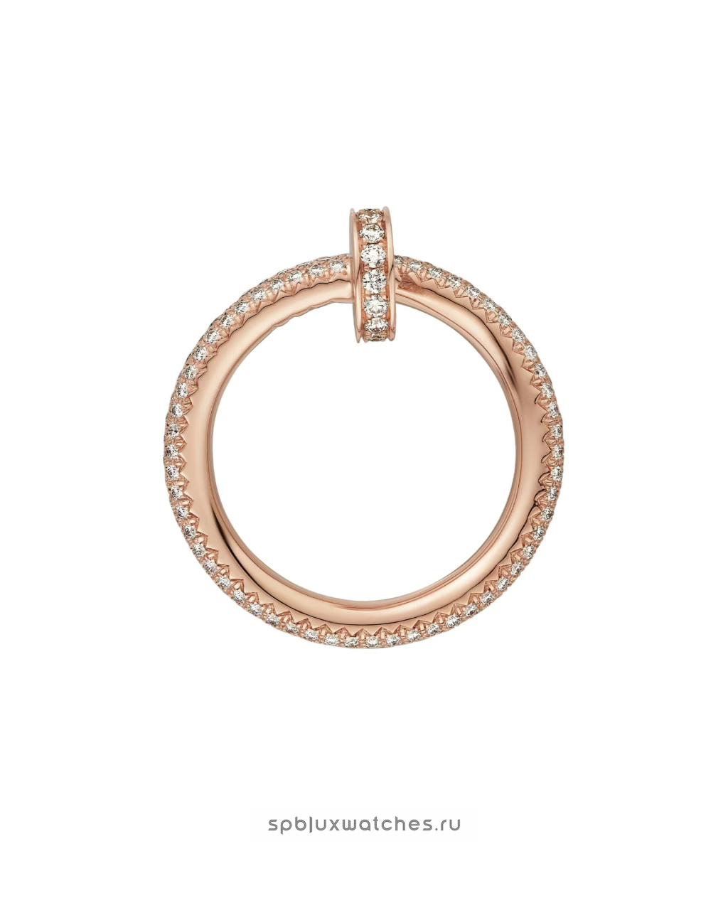 Кольцо Cartier Juste un Clou Paved Ring Classic N4748600