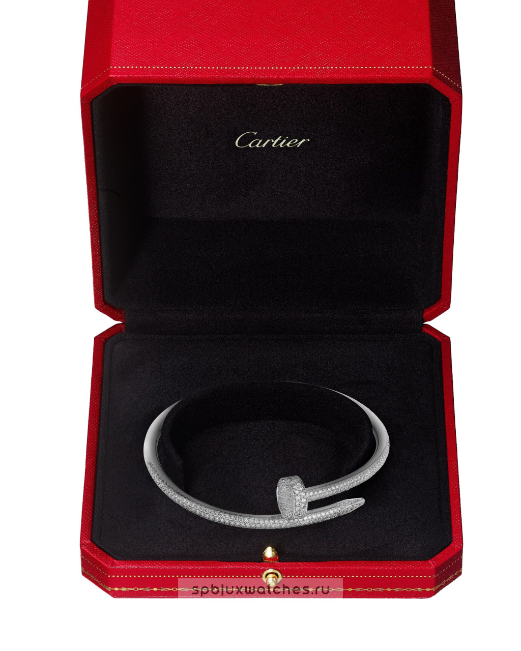 Браслет Cartier Juste un Clou Half-Paved Bracelet Large Model N6721817