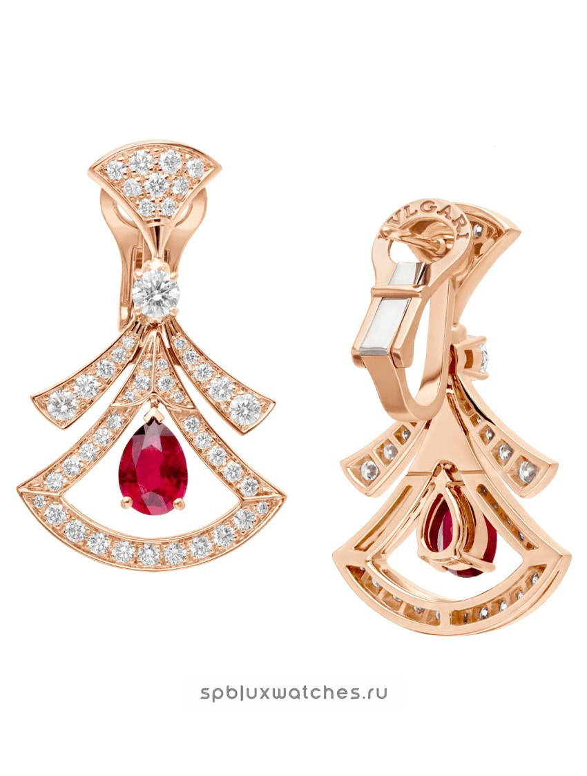 Серьги Bvlgari Divas’ Dream Earrings 356954