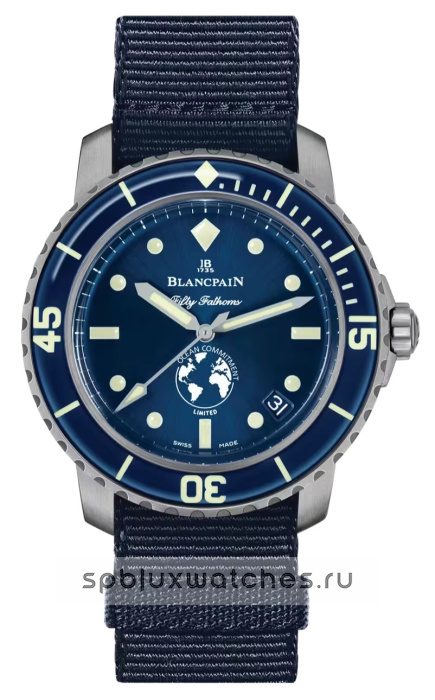 Blancpain Fifty Fathoms Ocean Commitment III 40.3 mm 5008 11B40 NAOA