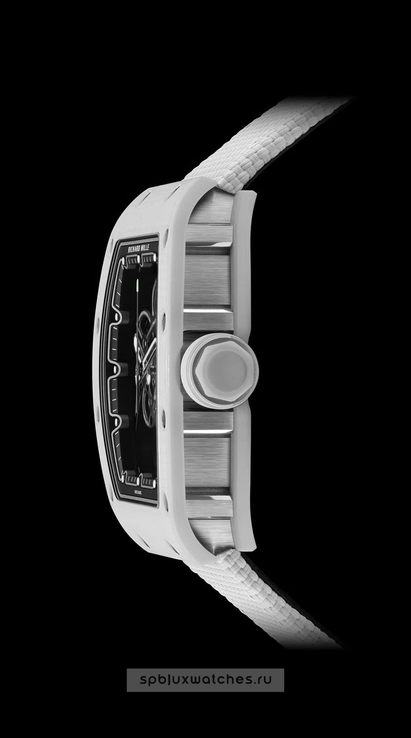 Richard Mille RM 55-01 Manual Winding White Quartz TPT 37.9 x 47.3 mm