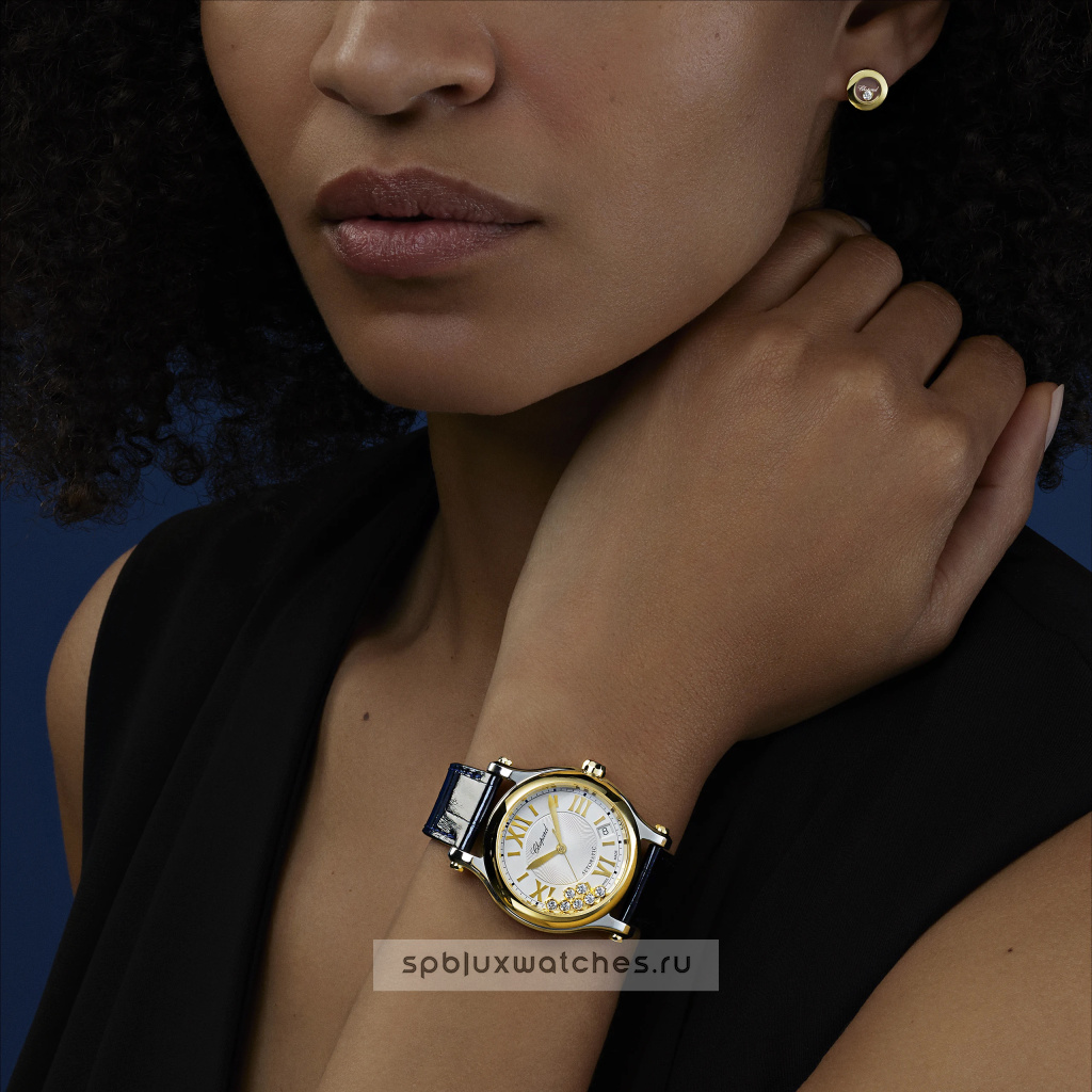 Серьги Chopard Happy Diamonds Icons Earrings 83A017-0001