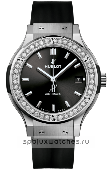 Hublot Classic Fusion Titanium Diamonds 38 mm 565.NX.1470.RX.1204