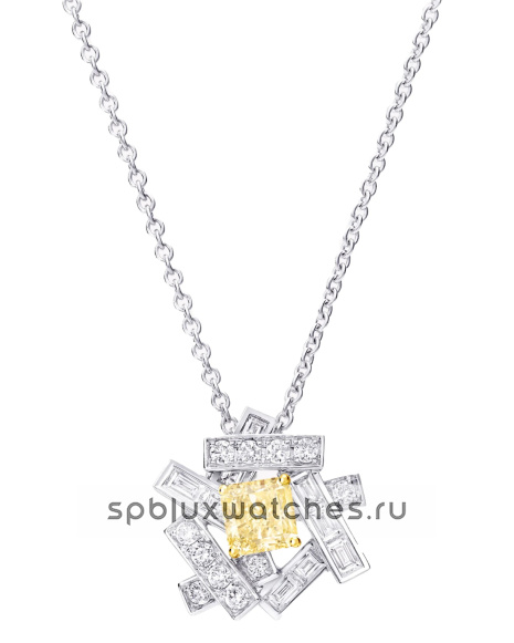 Подвеска Graff Threads Yellow and White Diamond Pendant RGP758