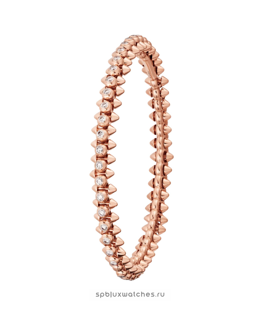 Браслет Cartier Clash de Cartier Bracelet Medium Model Diamonds N6715017