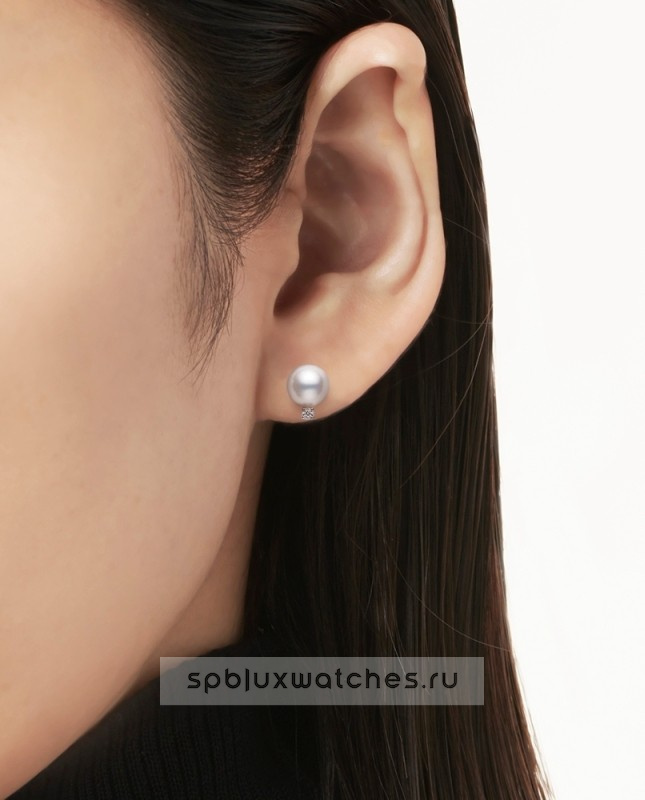 Серьги Mikimoto Pierced Earrings PE-766PU