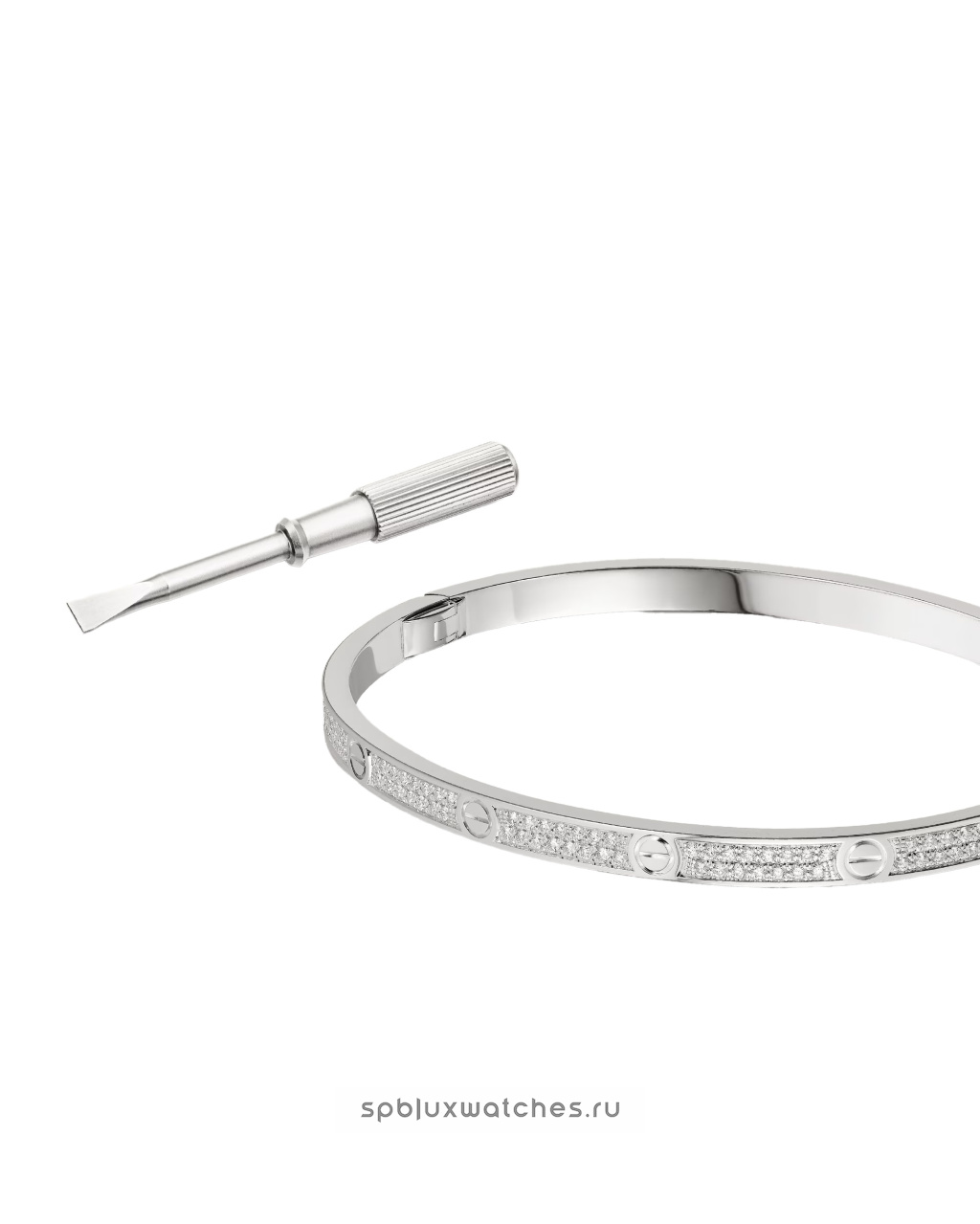 Браслет Cartier Love Bracelet Paved Small Model N6710817