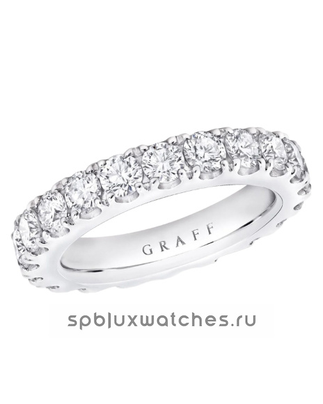 Обручальное кольцо Graff Classic Graff Castle Set Round Diamond Wedding Band RER1002