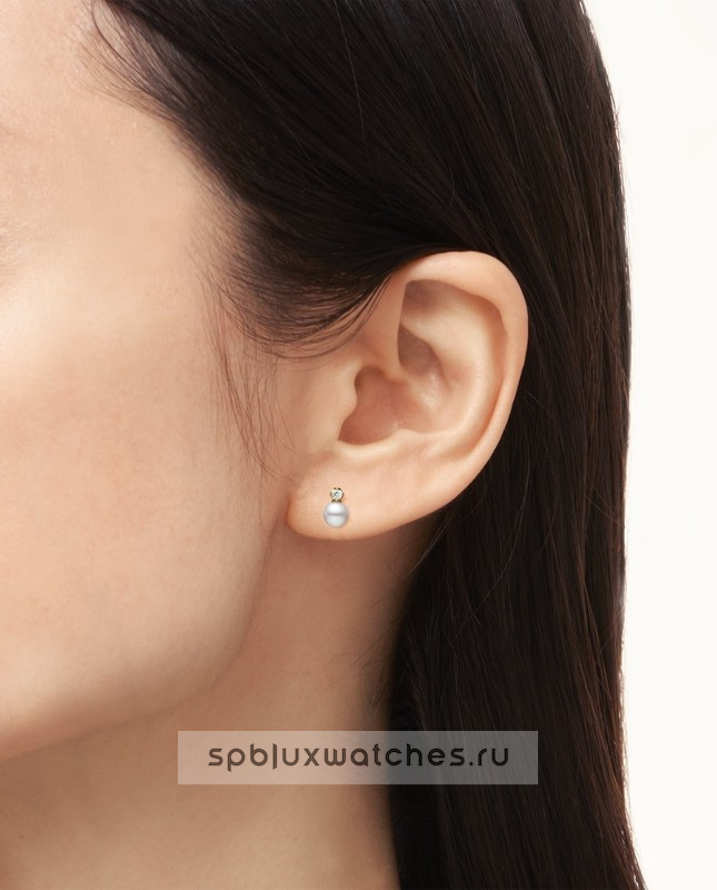 Серьги Mikimoto Pierced Earrings PE-1688PK